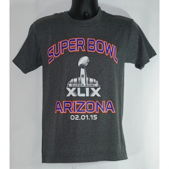 Majestic Other - Super Bowl XLIX Arizona 02.01.15 T Shirt Size S